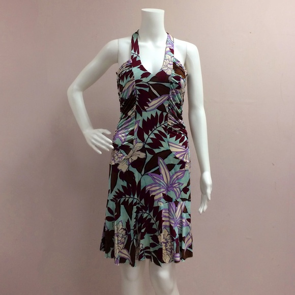 Yes London Floral T Back Dress - Picture 1 of 8